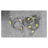 5 Kryptonite Cables, for Security locking of