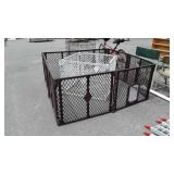 Two poly portable Folding Pet Play pens