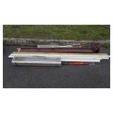 Misc. Hardwares lot, including PVC pipe pieces,