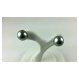 14k white gold pearl stud earrings seller codes