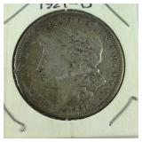 1921 D Morgan  Dollar
