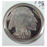 2002 1oz .999 silver round