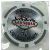 Las Vegas Nevada casino chip $1