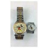 Mickey Mouse wrist watch missing dial knob and a