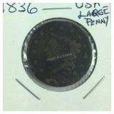 1836 Large Cent