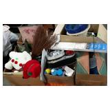 Skid lot: seasonal items,  baskets,  garage