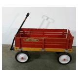 Radio Flyer Town & Country stake sided wagon.