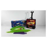 Hot Wheels group, 100 car case on wheels with