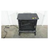 Electric fireplace, works, 11 x 20 x 23