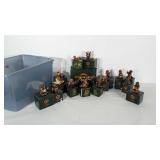Boyds Bears nativity set. Includes 16 pieces, all