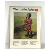 The Little Aviator poster, in poster frame 18x24,