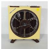 Frigid Turbo 3 speed Fan. Measures 15" across and