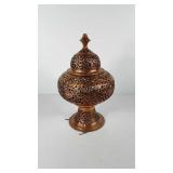 Moroccan Persian style tear drop pierced hanging