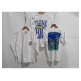 Three Fish head gear shirts, two long sleeve