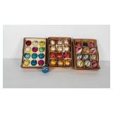 Vintage Christmas Ornament lot, including 13