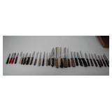 Kitchen cutlery, includes Koch Messer, Exco Flint