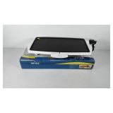 Rival electric griddle with box, powers up, 12" x