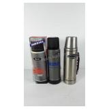 Two thermoses, includes Aladdin quart size