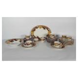Pier One Mosaic Fruit dishes. Includes 8 dinner