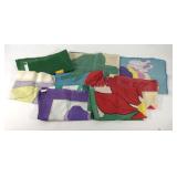 Seasonal yard flags, eight, all previously flown