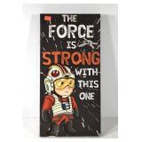 Star Wars stretched canvas picture, 12x24