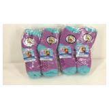 Two packs of Disney Frozen socks 3-5T
