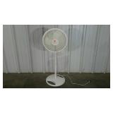 Galaxy floor fan, adjustable, 3 speed, works