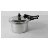 Mirror four quart pressure cooker with weight