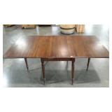 Drop Leaf, gate legged table. Will accommodate