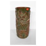 Ceramic owl floor vase or umbrella stand. Stands