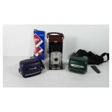 Camera group, includes two Polaroid cameras, one
