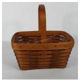 Longaberger basket with protector, 1990