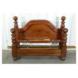 Head and footboard with side rails, queen size,