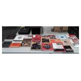 Books, Fire and Rescue themed.