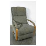 Older La-z-boy recliner. Needs cleaning.