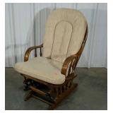 Rocker glider, removable pads