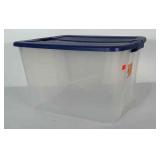 16 gallon storage tote with lid.