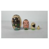 Farm themed nesting doll set