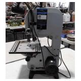 Delta shopmaster Bandsaw, model BS100, working