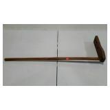 Wooden apple butter stirrer, 33.5" long, some