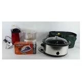 Kitchenwares, Rival crock pot, Presto air popper,