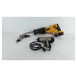 Tools, DeWalt battery powered reciprocating saw,