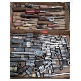 Tools, screw Drivers, Sockets galore