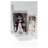Two Porcelain Dolls