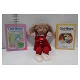 Cabbage Patch Doll, 2 Care Bears Books