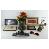 Home decor group, includes everlasting flowers,