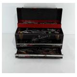 Craftsman rally box, toobox and contents,