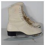 Ice skates, tempered, made in Austria, 9 1/3