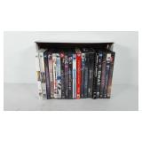 DVDs, includes Hellboy II, The Last Samurai,