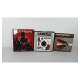 Three photography books, includes The